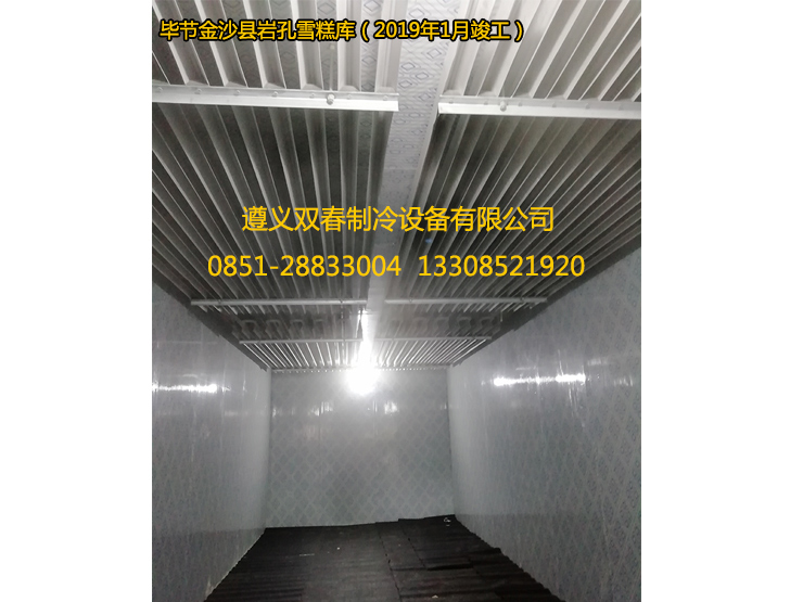 畢節(jié)金沙縣巖孔雪糕庫（2019年1月竣工）